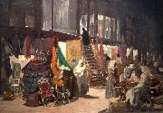 George Benjamin Luks Allen Street Spain oil painting artist
